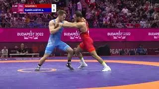 Repechage GR - 77 kg: I. GHANEM (FRA) v. A. KAMENJASEVIC (CRO)