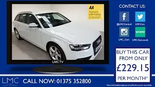 2013 62 AUDI A4 2.0 AVANT TDI SE TECHNIK 5d 141 BHP - FULL SERVICE HISTORY,1 OWNER,LEATHER, B/TOOTH