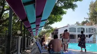 Club Monte Beach Resort 4*. Бассейн - краткий обзор. Мармарис, Турция.