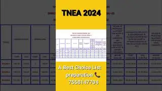 TNEA 2024 SCHEDULE FOR ENGINEERING ASPIRANTS ROUND WISE CUTOFF #TNEA #ADMISSION