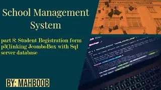 how to link jcombobox with sql server database (p8)
