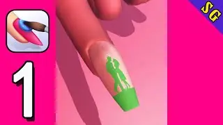 Acrylic Nails!  Gameplay Walkthrough Part 1 (IOS) | Snack Game