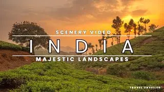 Exploring the Majestic Landscapes of India / Scenery Video With Music 4K