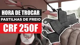 COMO TROCAR PASTILHAS DE FREIO CRF 250F