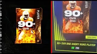 EA SCAMMED ME WITH THIS NEW ANGRY RUNS 90+ OVERALL PACK!!| MADDEN 24 ULTIMATE TEAM