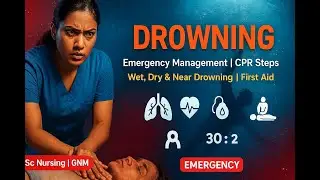 Drowning in Hindi | Types, Symptoms & First Aid Management | BSc Nursing | GNM | CPR