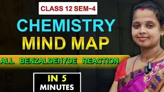 Most important reaction of Benzaldehyde||chemistry mind mapping||class 12||sem4||