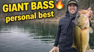 Bass Fishing My Least Favorite Lake&hellip; Then I Caught a PERSONAL BEST! 💥🐟