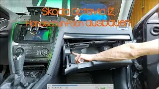 Removing the glove compartment from a Skoda Octavia 1Z