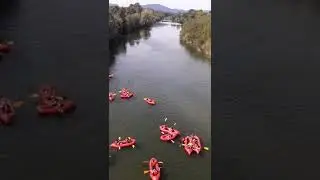 Kayaking Italy River #shorts