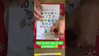 Christmas Countdown day 25. #christmas #adventcalendar #doodle #christmascountdown #holiday  #doodle