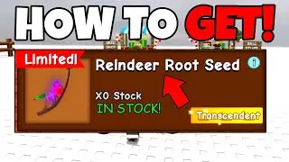 How to GET REINDEER ROOT SEED in GROW a GARDEN!