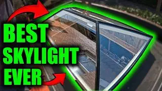 The Best DIY Skylight Ever? 🚧💥