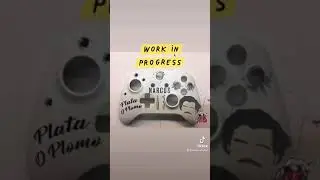 X Box One Customized controller with Narcos Skin #shorts