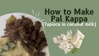 Pal Kappa Perfection: Tasty Tapioca In Coconut Milk Recipe