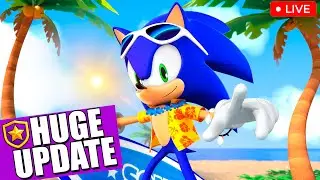 🔥🤩Is The New Sonic Speed Simulator Update *GOOD*? (Sonic Speed Simulator Live)