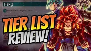 HOW GOOD ARE THE 3rd ANNIVERSARY UNITS?! Gampress Tier List Review! (Dragon Ball LEGENDS)