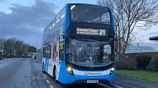 Stagecoach South | YX23 OPM 11585 | 21 to Gunwharf Quays