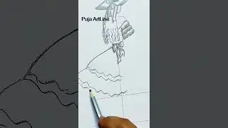 How to draw a girl with shopping bags//Shopping girl drawing/ Drawing #girldrawing #shopping