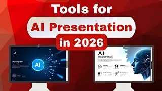 Top 3 AI tools for Presentation in 2026 (create slides just by one line prompt) | Hindi/urdu