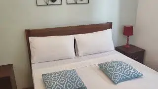 Philippines. Palawan. El Nido. The room at the Aqua Travel Lodge hotel. Номер отеля Аква Тревел Лодж