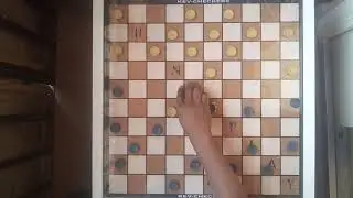 Хитрости шашечной игры | Шашечная ловушка 11