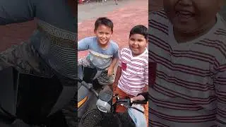 KITA NAIK SEPEDA LISTRIK DI TAMAN KOTA KUNINGAN BRE