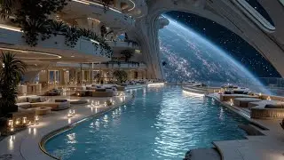 Дип-хаус лаунж и эмбиент-биты для космического роскошного отдыха 🌌