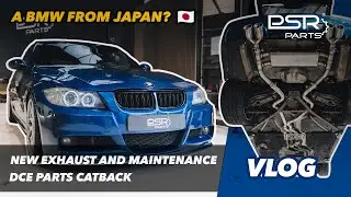 All the way from JAPAN? 🇯🇵 Dutch owner StudieAG BMW E91 335i Touring for DCE Parts Catback Exhaust