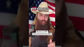 Brown vs ATF lawsuit to end the NFA #2ndamendment #atf