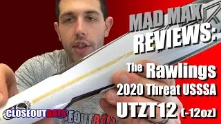 Closeoutbats.com Rawlings Threat 2-3/4 Big Barrel USSSA Bat UTZT12  -12oz 2020