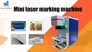 SuperbMelt Mini laser marking machine, how to engrave gold silver metal for laser marking machine