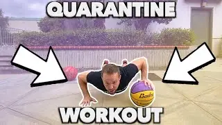 FULL QUARANTINE BASKETBALL WORKOUT! NO HOOP NEEDED