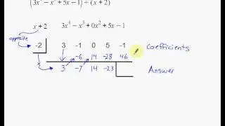 Synthetic Division