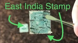 Random Stamp Haul, 1800&rsquo;s India Stamp Found!