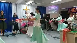 Akoy Magpupuri sa Panginoon,  It Is Good to Praise the Lord #Tambourinedance #praiseworshippractice