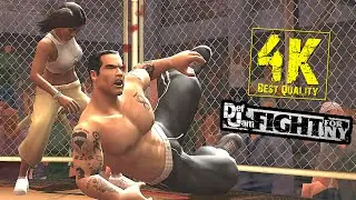 MALE vs FEMALE CAGE FIGHT! Fighting Game. 4K Gameplay Video in 2021