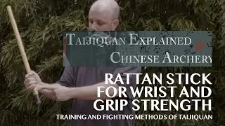 Rattan Stick for wrist and grip strength