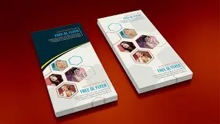 Business DL Flyer Design Photoshop Tutorial