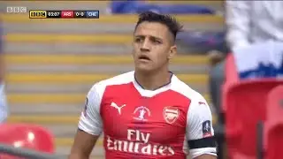 Alexis Sanchez vs Chelsea | FA Cup Final | 27/5/2017