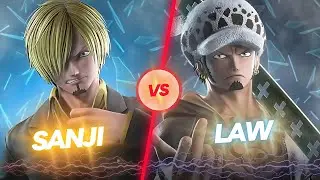 SANJI VS LAW BATTLE 🔥 JUMP FORCE GAMEPLAY 🔥 ANIME X GAMERZ 🔥 [ONE PIECE]
