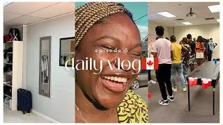 Day in my life as a Thompson Rivers University International student | Reset vlog, club activities