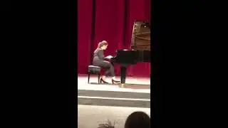 B&eacute;la Bart&oacute;k - Suite op.14 , 3rd Movement, Paola Budani(piano)