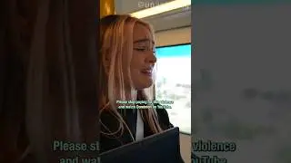 Vegan breaks down mid protest