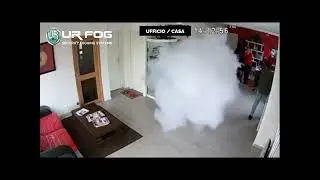UR Fog sistemi nebbiogeni di sicurezza contro i furti in uffici e appartamenti