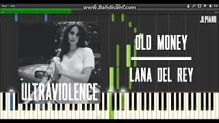 Old Money - Lana Del Rey (Synthesia Piano Solo) *SHEET MUSIC*