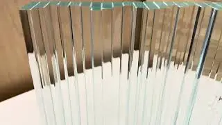 Stacked Glass Sample I Vertical Stacking I #interiordesign #glassart #opulentinteriors #interior