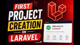 How to create first laravel project