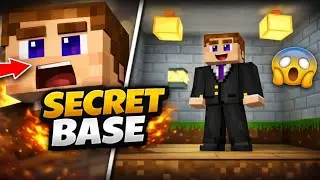 SECRET BASE 😱 | Hidden Room in Block Craft Game😱