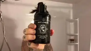 Beard Wash Review - Rust & Pine co. TheDirtyBarber